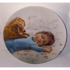 Donald Zolan's "Waiting to Play" Collectors Plate